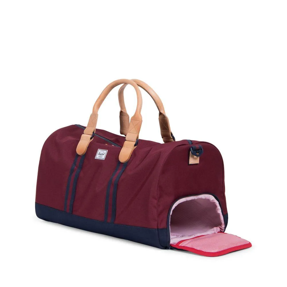 HERSCHEL - NOVEL POLY DUFFLE (W WINE/PEACOAT)