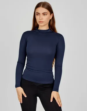 High Neck Body Top - Dark Shades