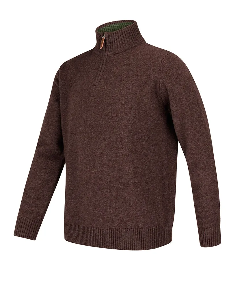 Hoggs Lothian 1/4 Zip Neck Jumper