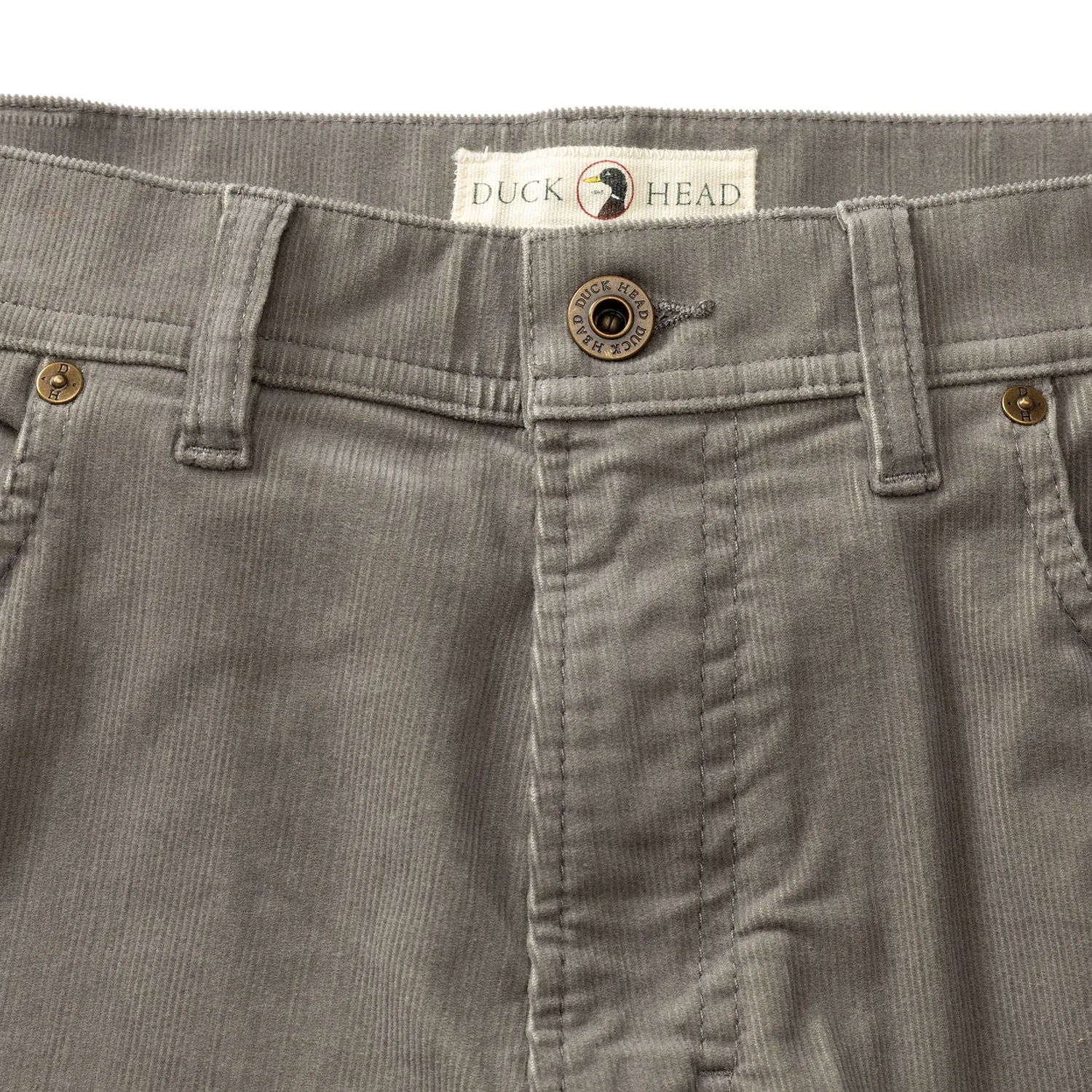 Holston Corduroy Five-Pocket - Brushed Nickel