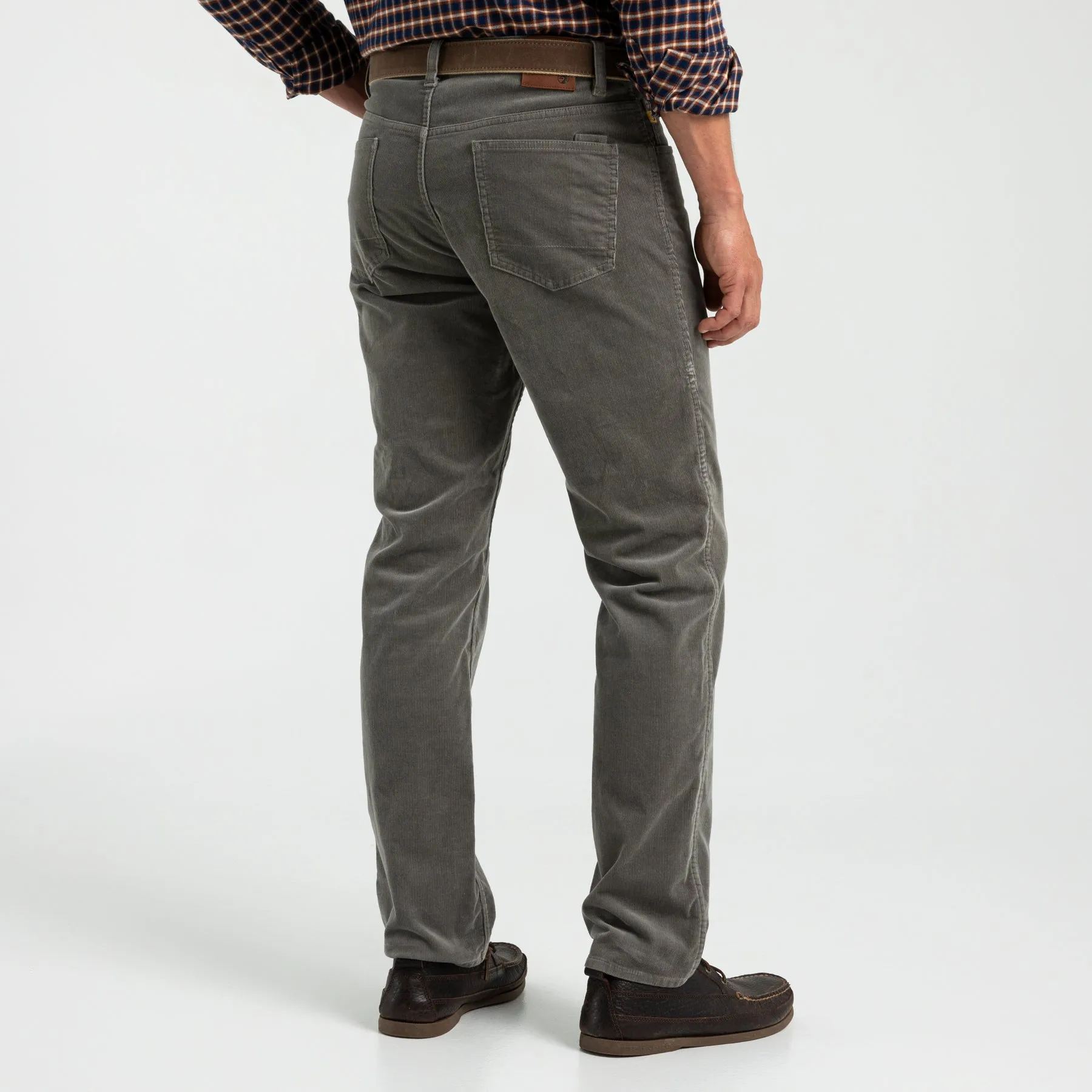 Holston Corduroy Five-Pocket - Castor Grey