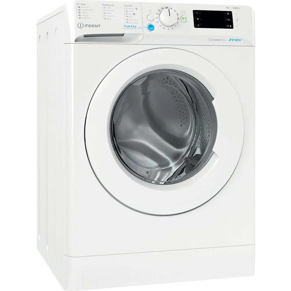 Indesit BWE101685XWUKN Washing Machine 10Kg 1600Rpm White