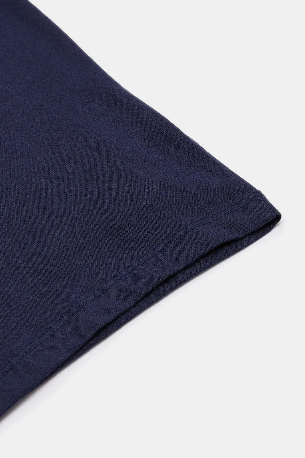 Infant Boys Navy Pocket Henley