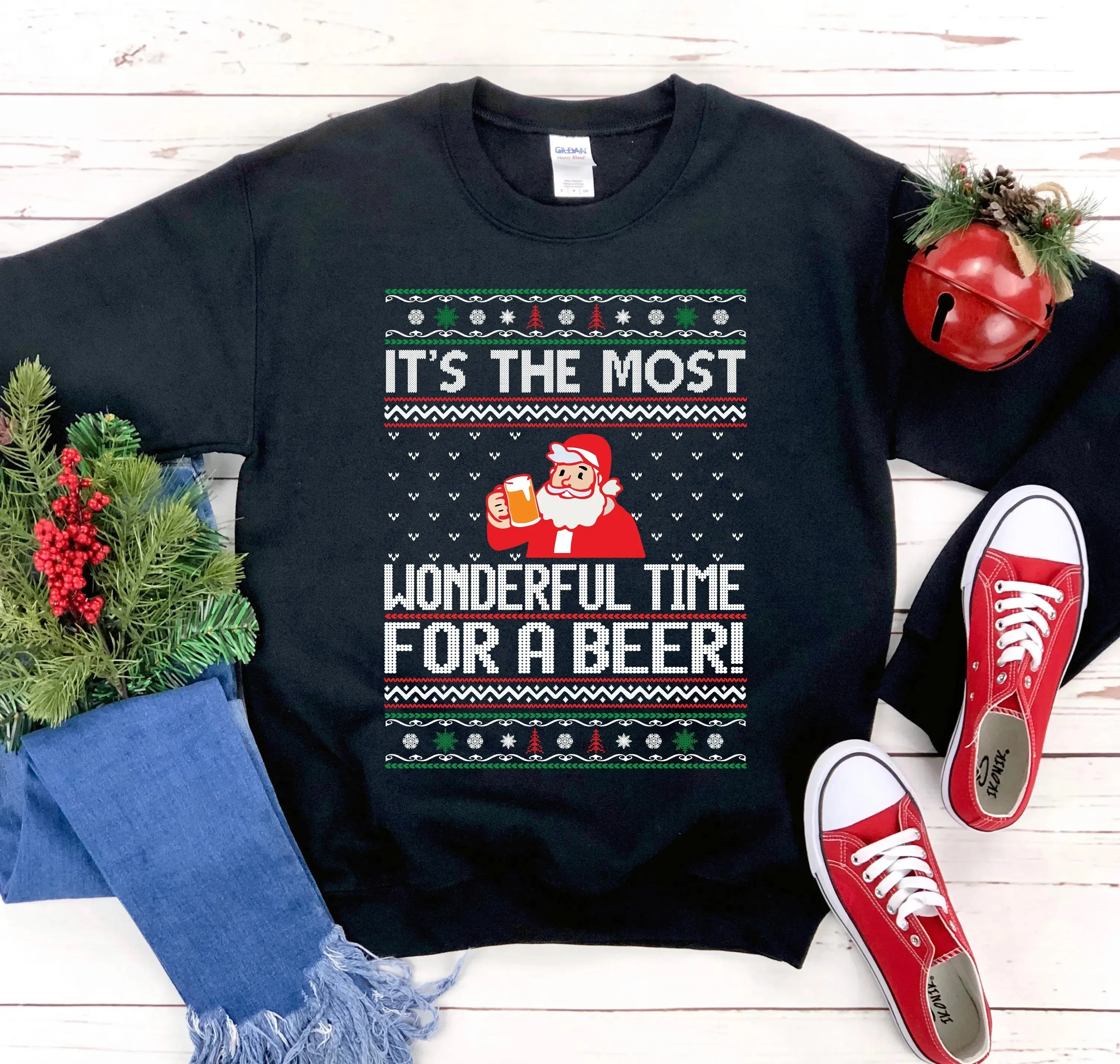 Its The Most Wonderful Time For A Beer Sweatshirt