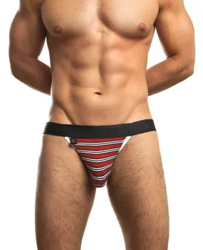 Jack Adams Lux Drift Jockstrap Red Lg