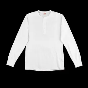 Joe McCoy Ball Park Long Sleeve Union Shirt - White