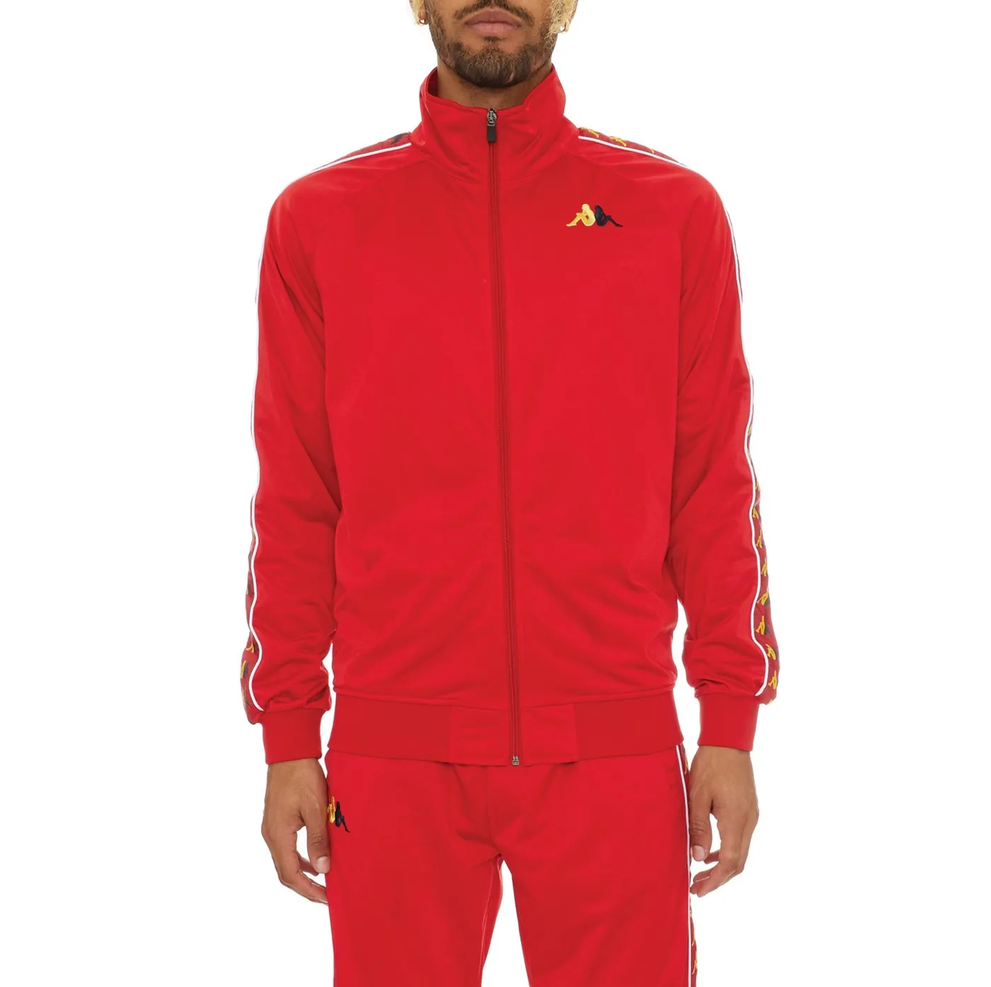 Kappa 222 BANDA CARAMBIE TRACK JACKET - RED