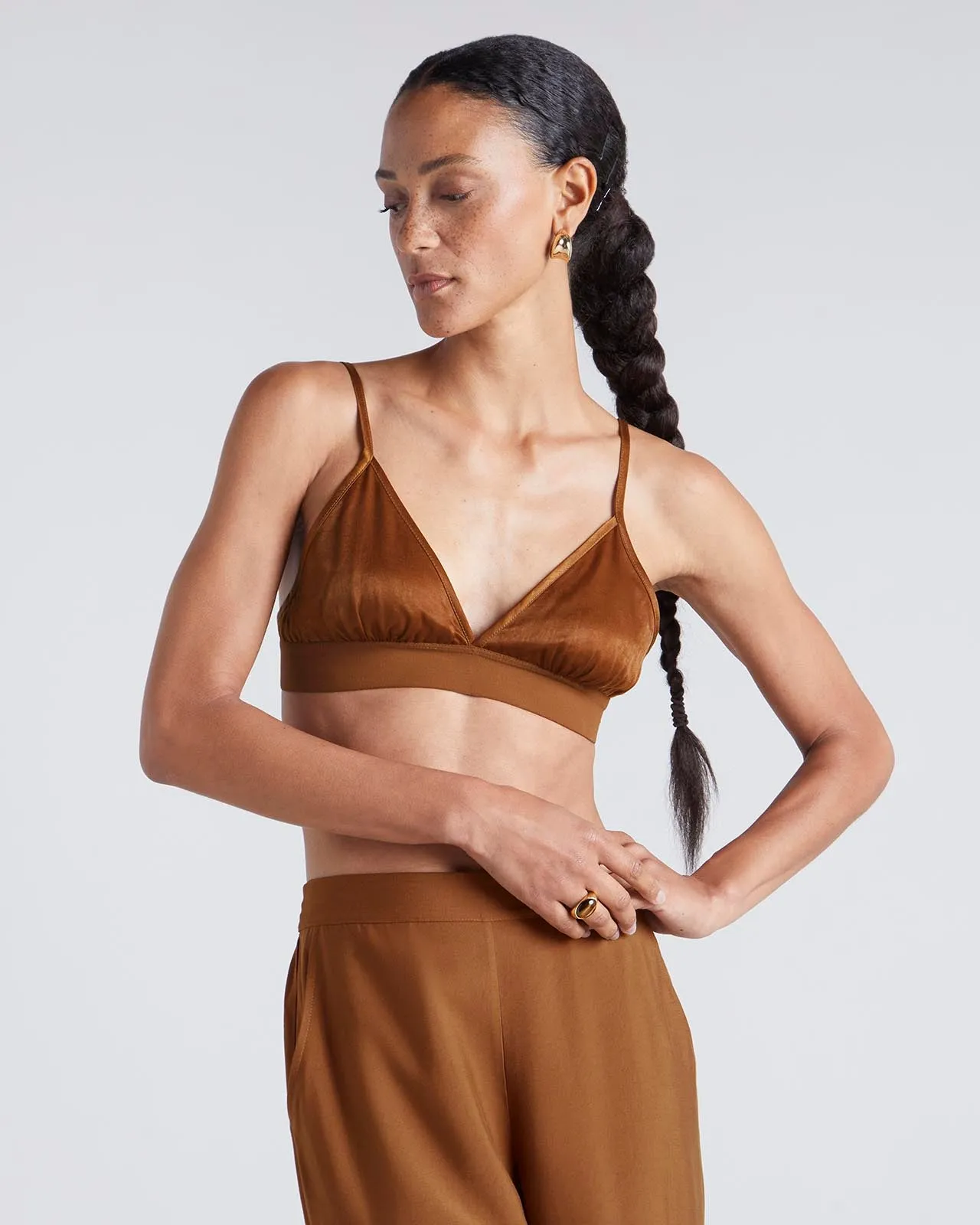 Kate Young x Splendid Cupro Bralette