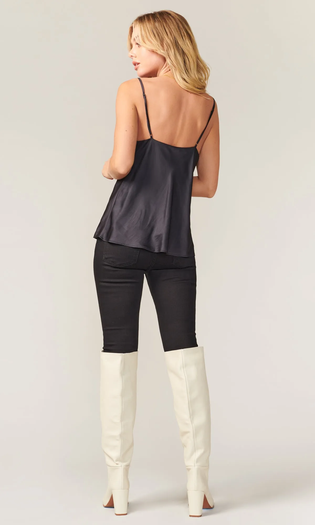 Keva Cowl Neck Cami Top - FINAL SALE