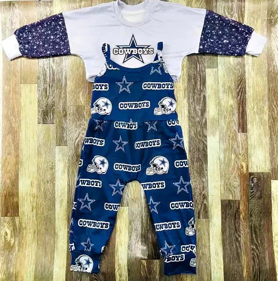 Kids Dallas Cowboys Jumper and Crop Top