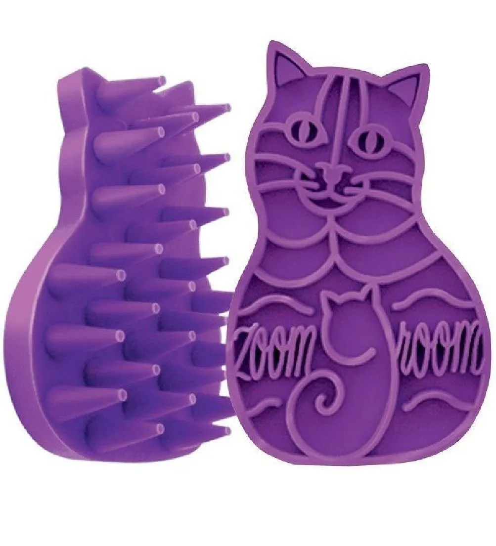 Kong - ZoomGroom Cat - Purple