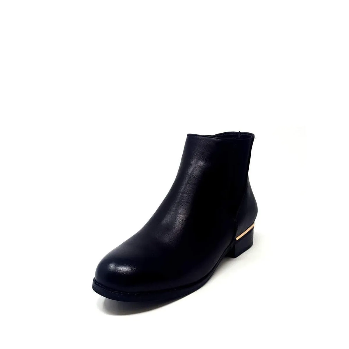 Layla Black Ankle Chelsea Boot