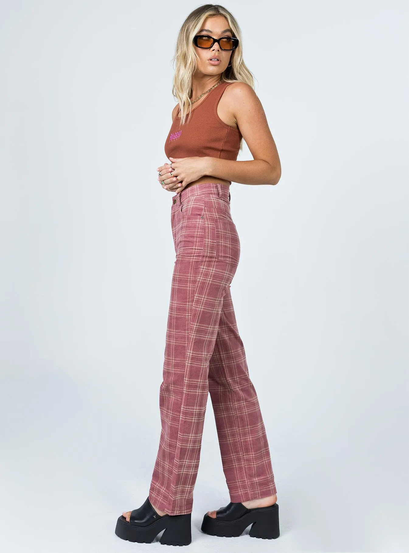 Leah Cordoury Pant Pink