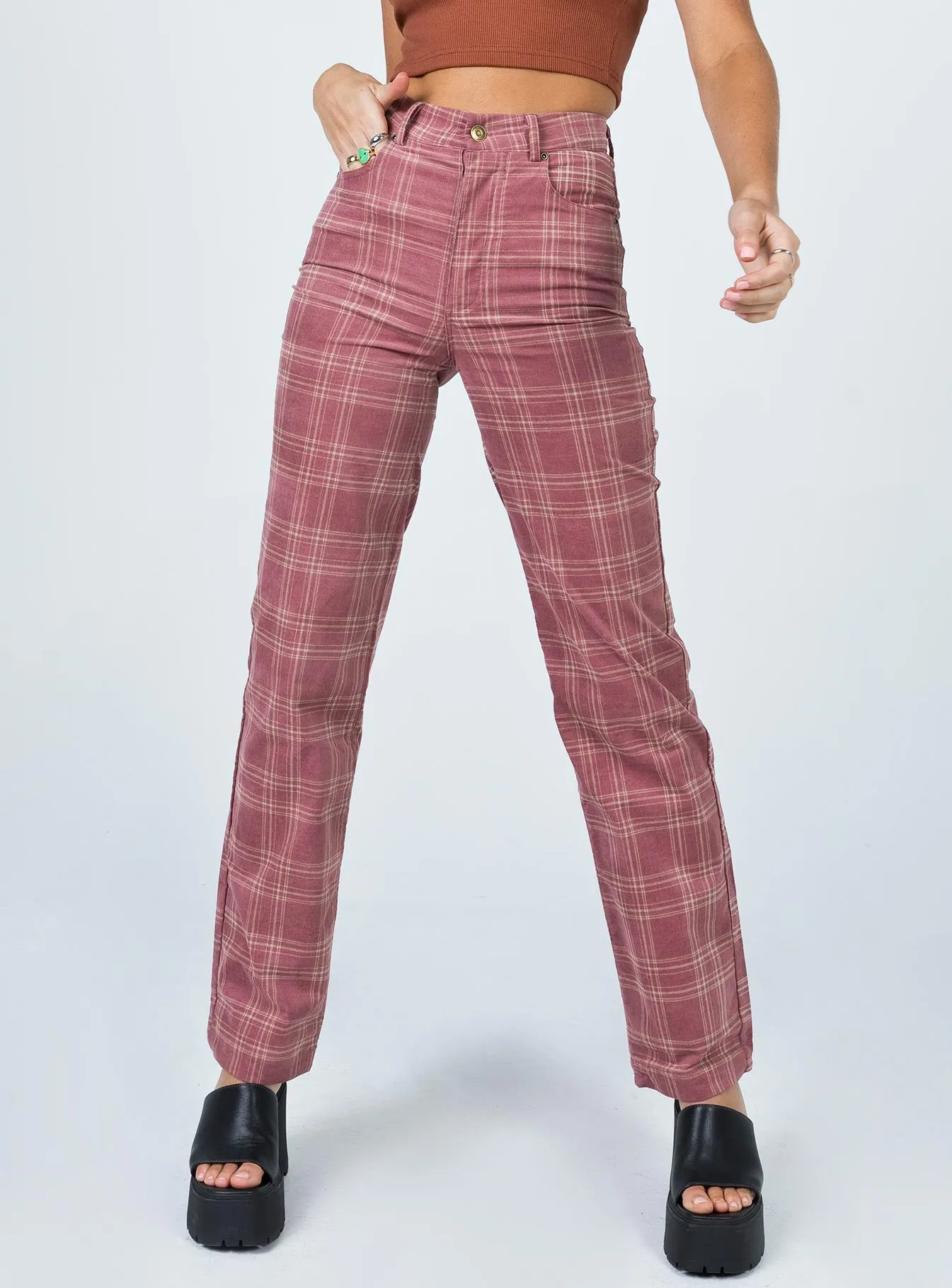 Leah Cordoury Pant Pink