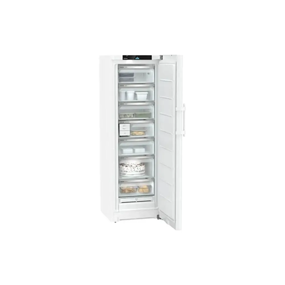 Liebherr FNd525i No Frost Tall Freezer, White, D Rated