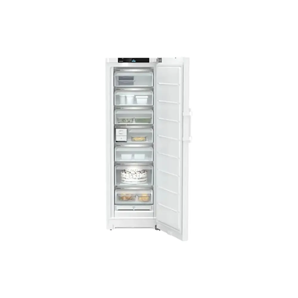 Liebherr FNd525i No Frost Tall Freezer, White, D Rated