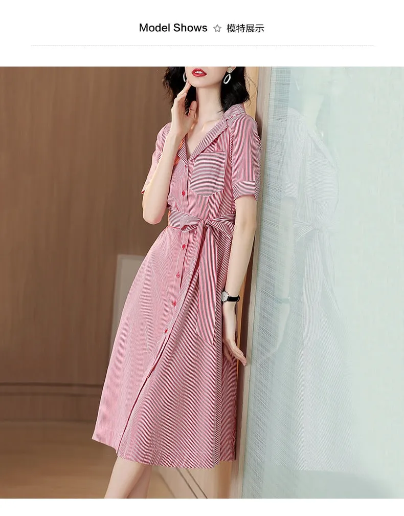 Long Temperament Summer Casual Waist