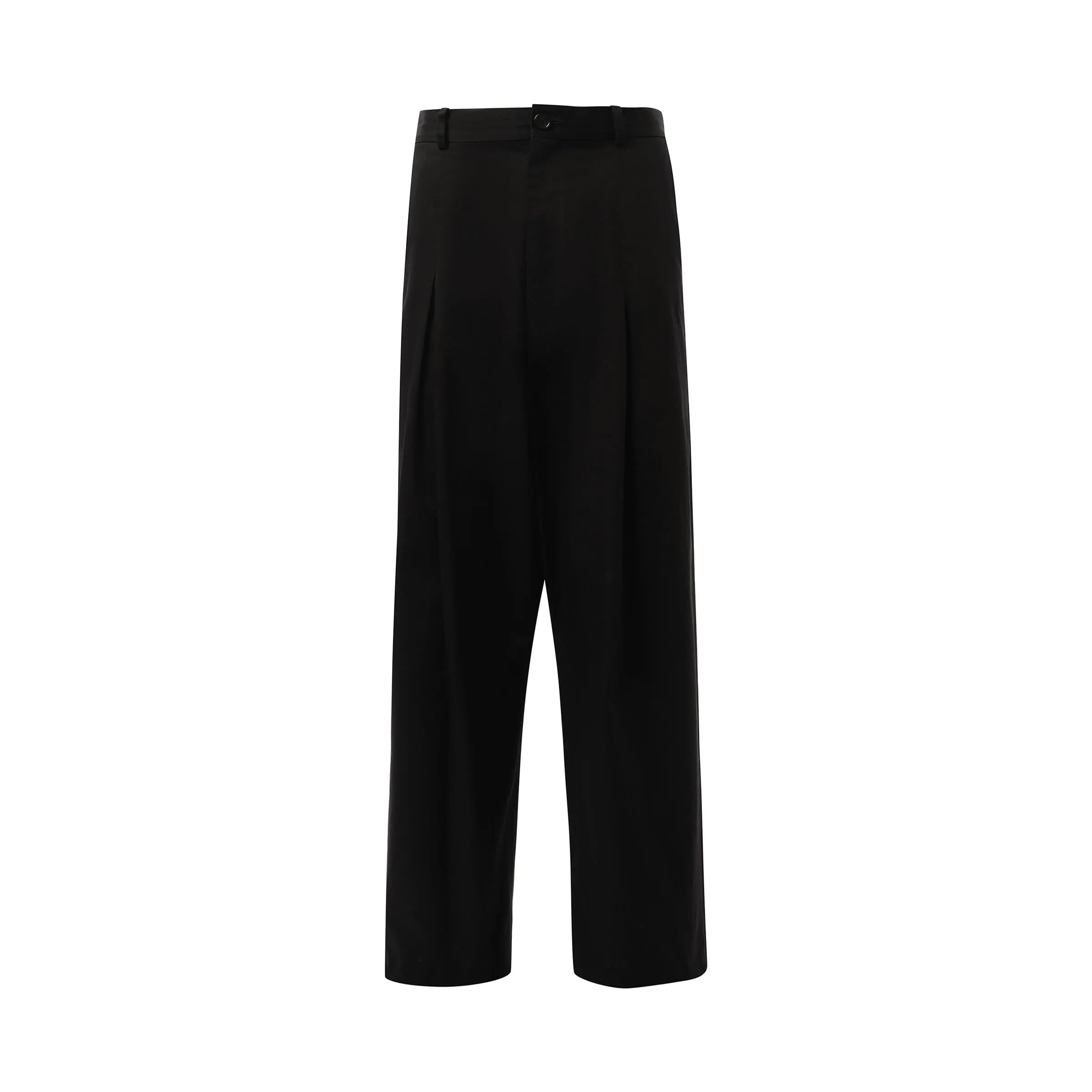 Low Crotch Trouser in Black