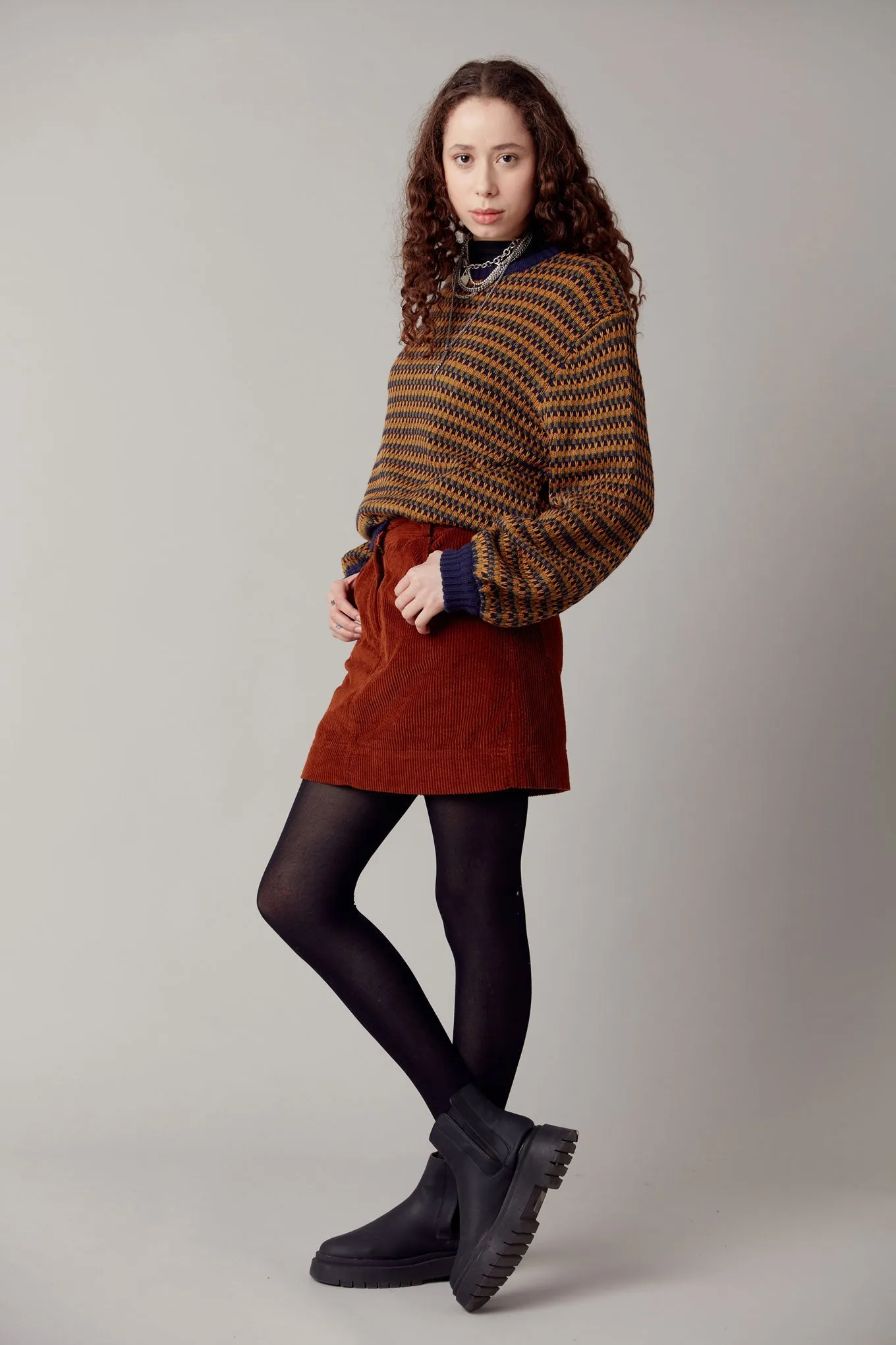 Mae Jumper Mustard