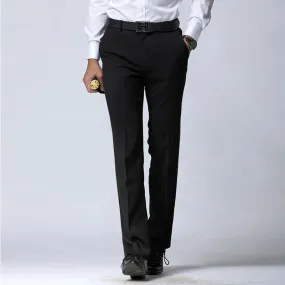 Manoble Mens Dress Pants 2016 Brand New Korean Style Men Suit Pants Black Business Men Pants Male Slim Fit Dress Trousers 8801