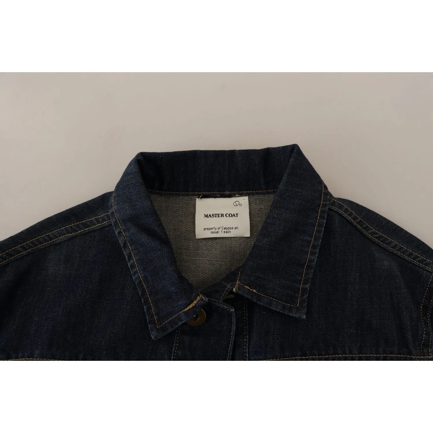 Master Coat Chic Dark Blue Denim Jacket