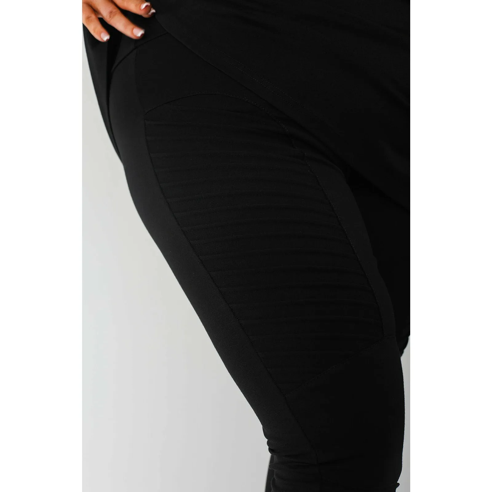 Mellomi Harley Jersey Leggings in Black