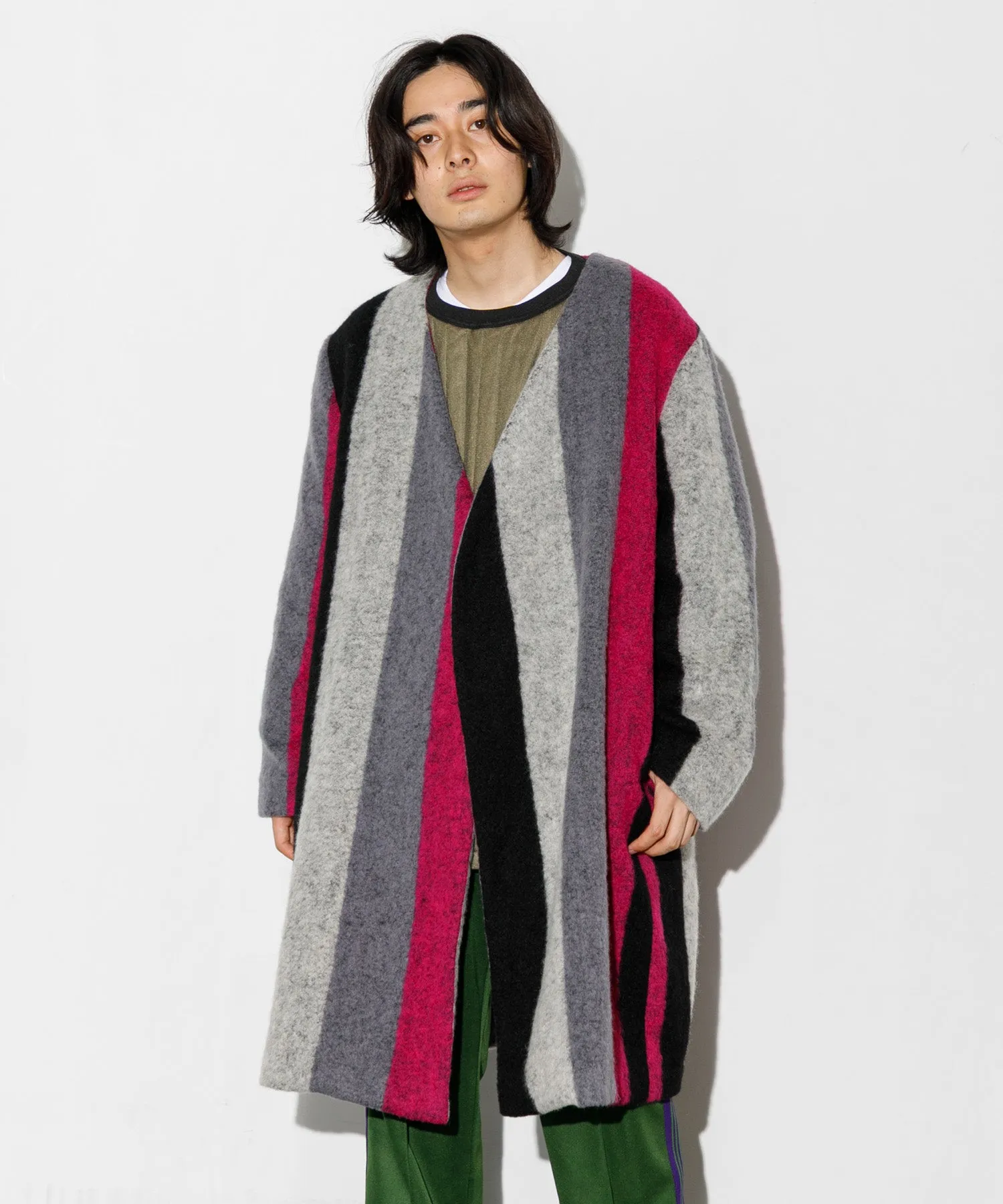 【MEN】NEEDLES Gown Coat