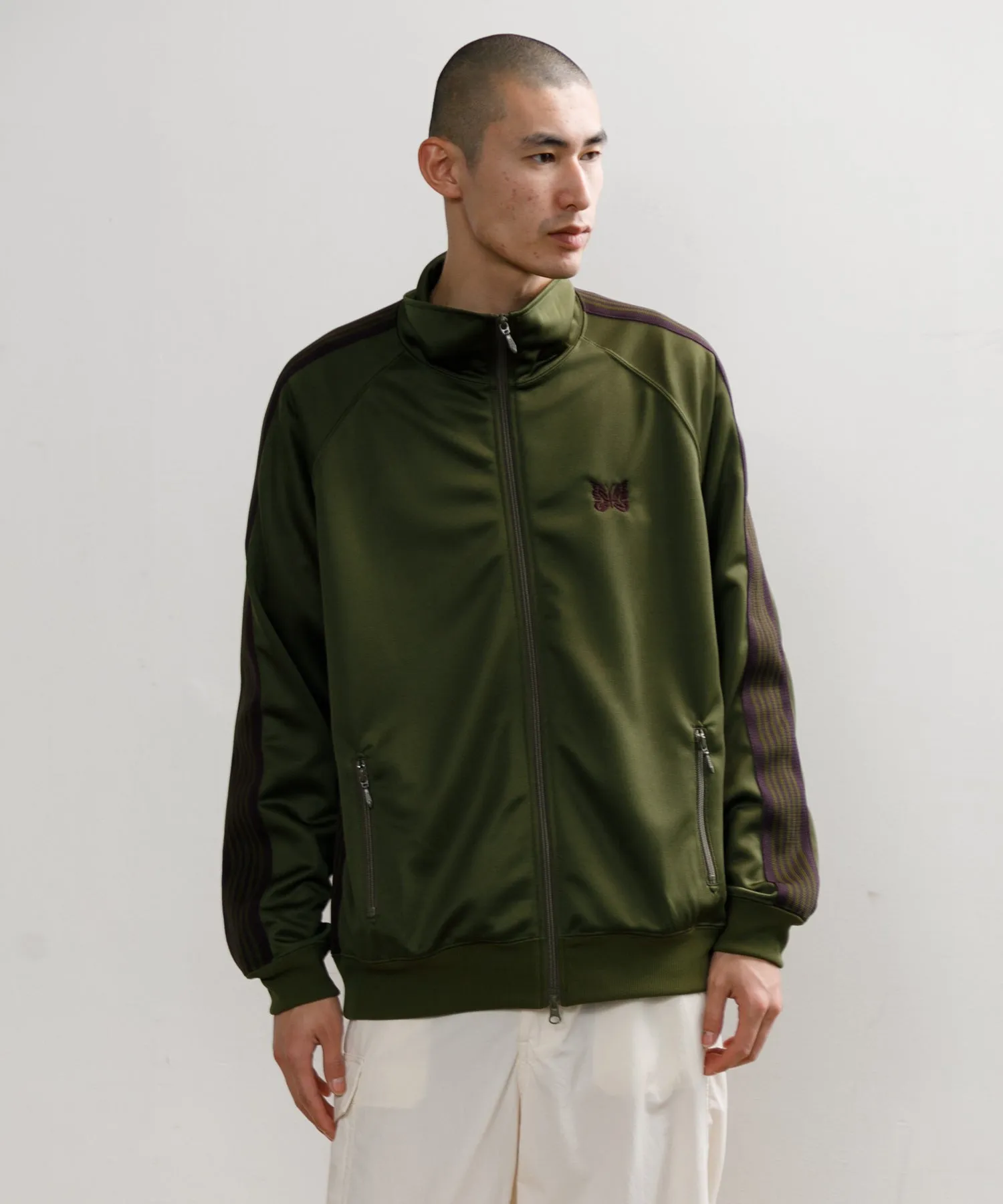 【MEN】NEEDLES TRACK JACKET - POLY SMOOTH