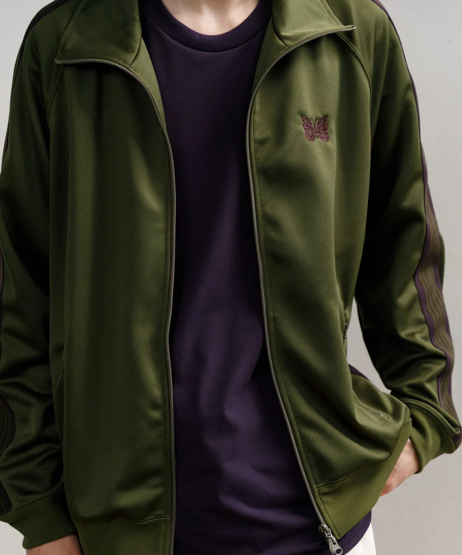 【MEN】NEEDLES TRACK JACKET - POLY SMOOTH