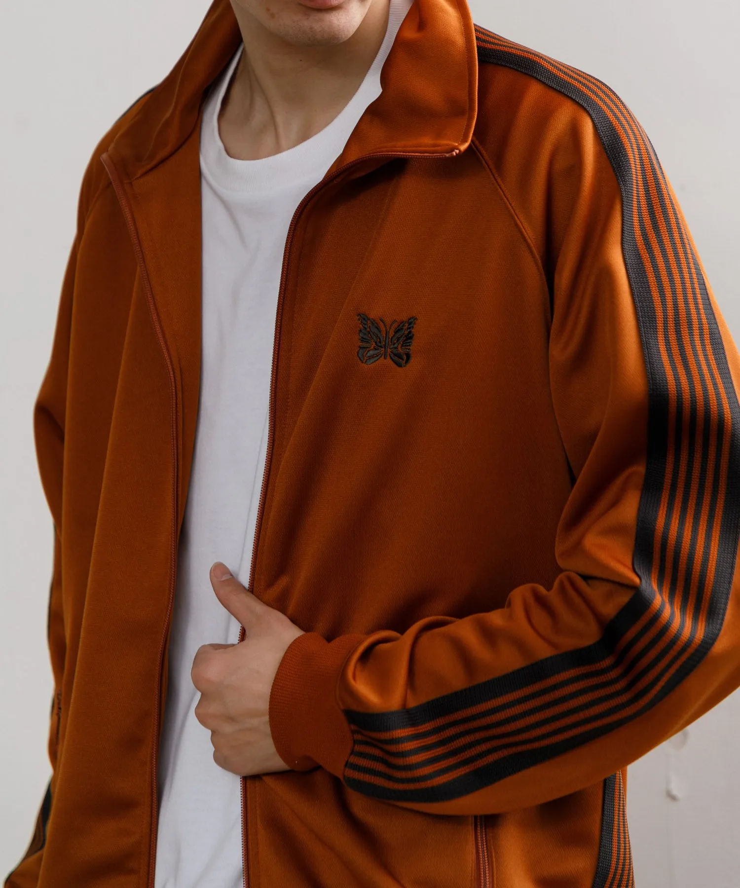 【MEN】NEEDLES TRACK JACKET - POLY SMOOTH