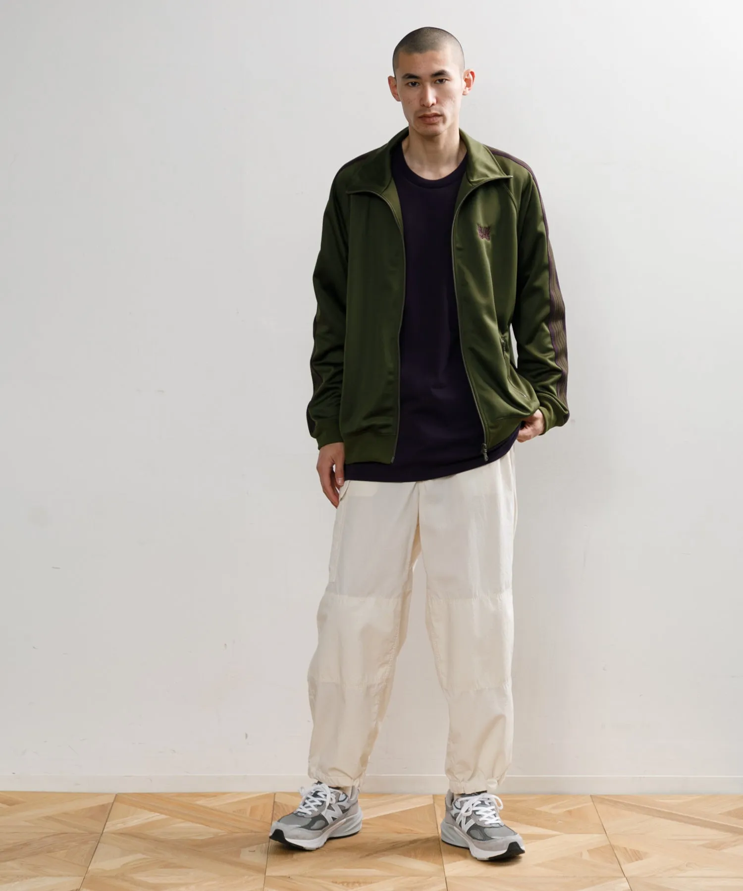 【MEN】NEEDLES TRACK JACKET - POLY SMOOTH