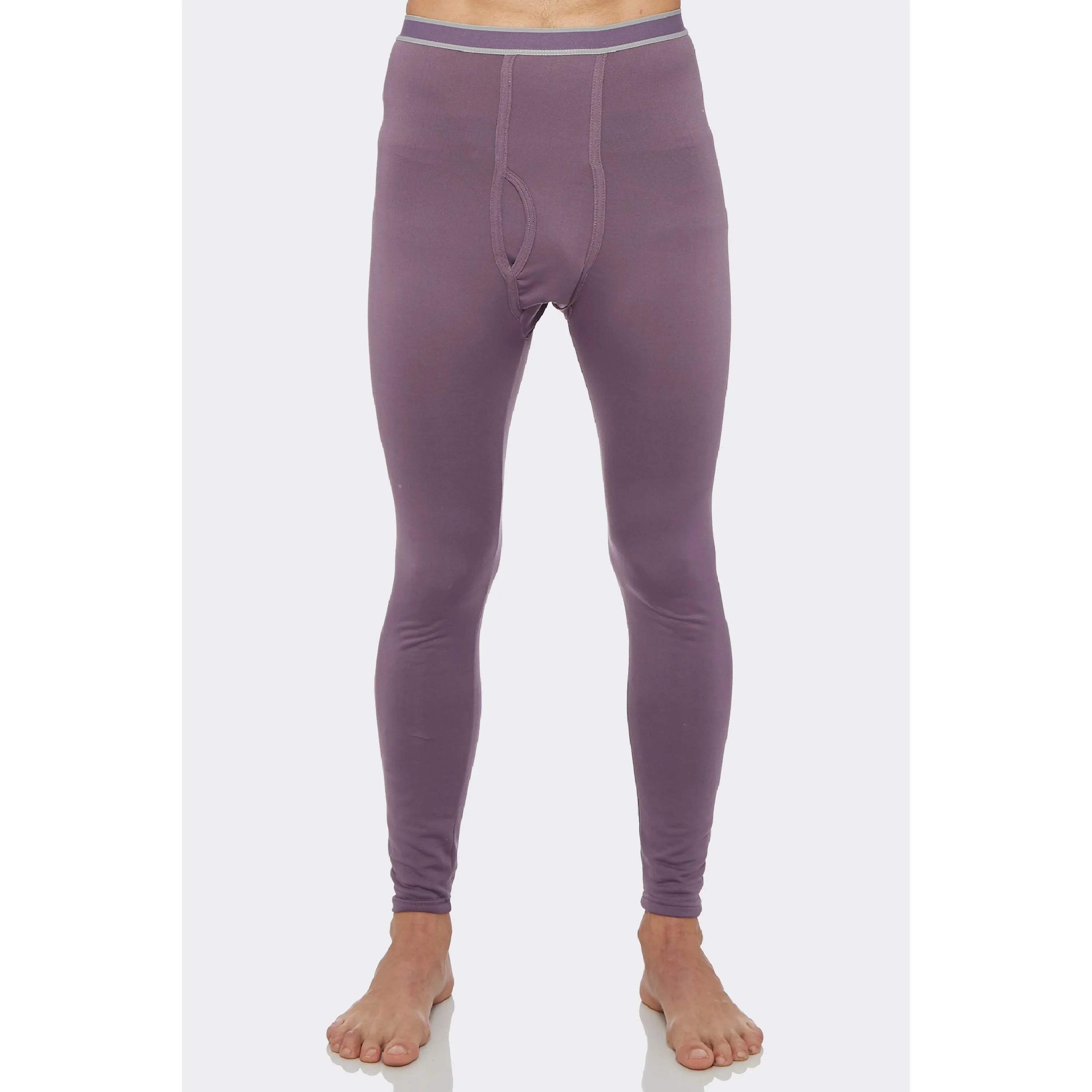 Men's Solid Thermal Bottoms