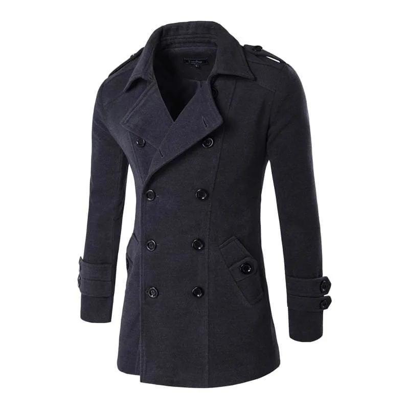 Men's Spring Autumn Overcoat