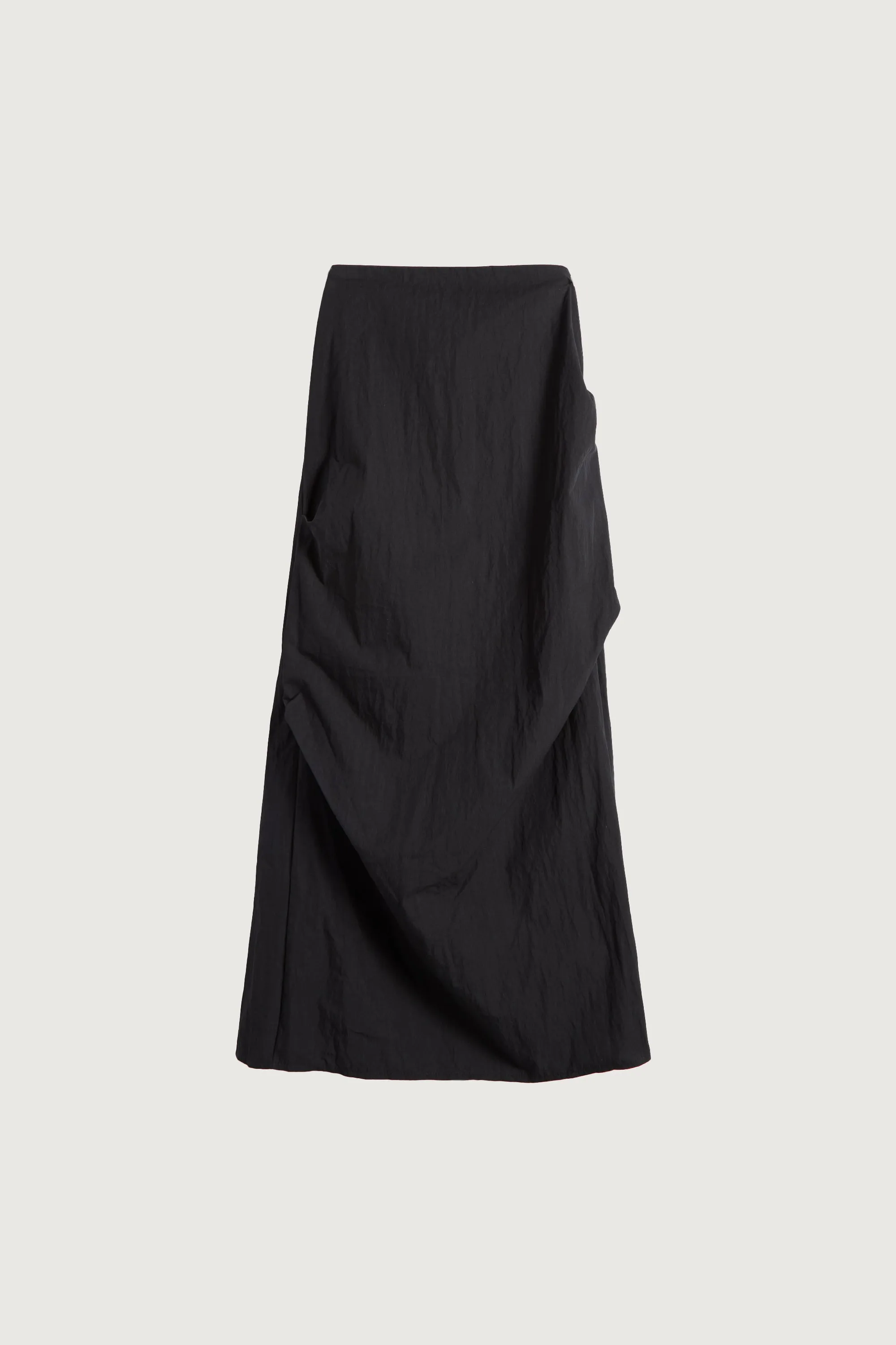 MIDI NYLON PENCIL SKIRT