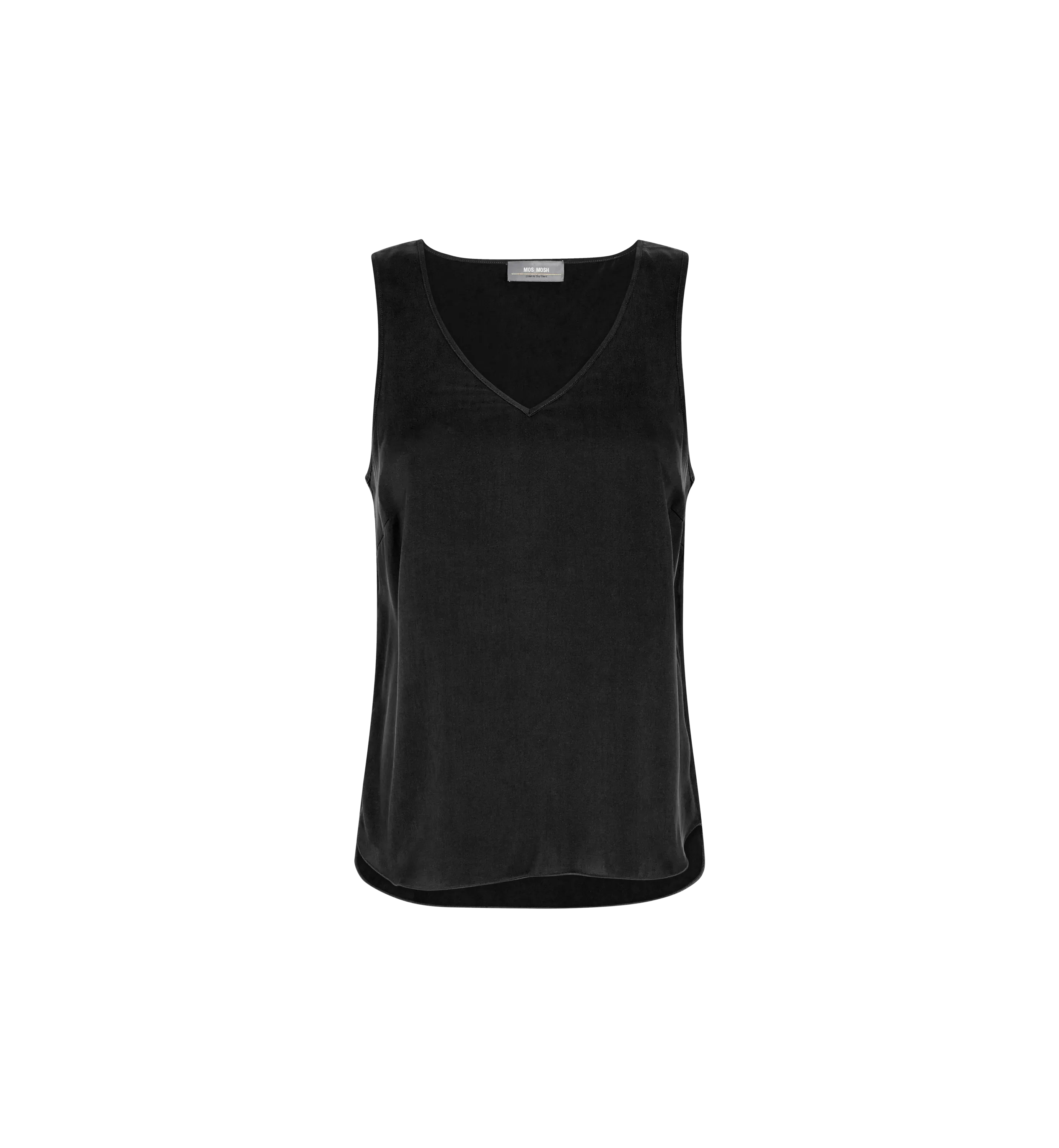 MMAstrid V-Neck Silk Tank Top