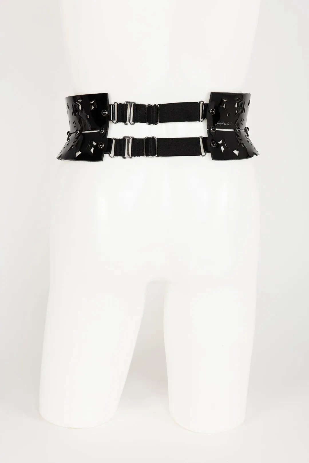 Nero Skinny Garter