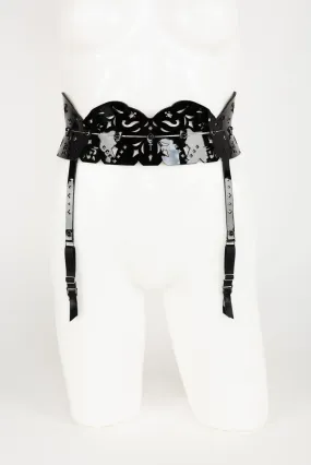 Nero Skinny Garter