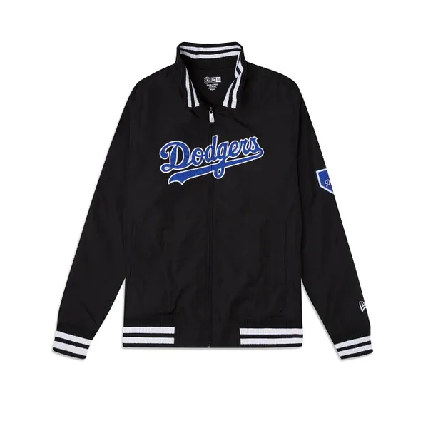 New Era Los Angeles Dodgers Track Jacket-Black