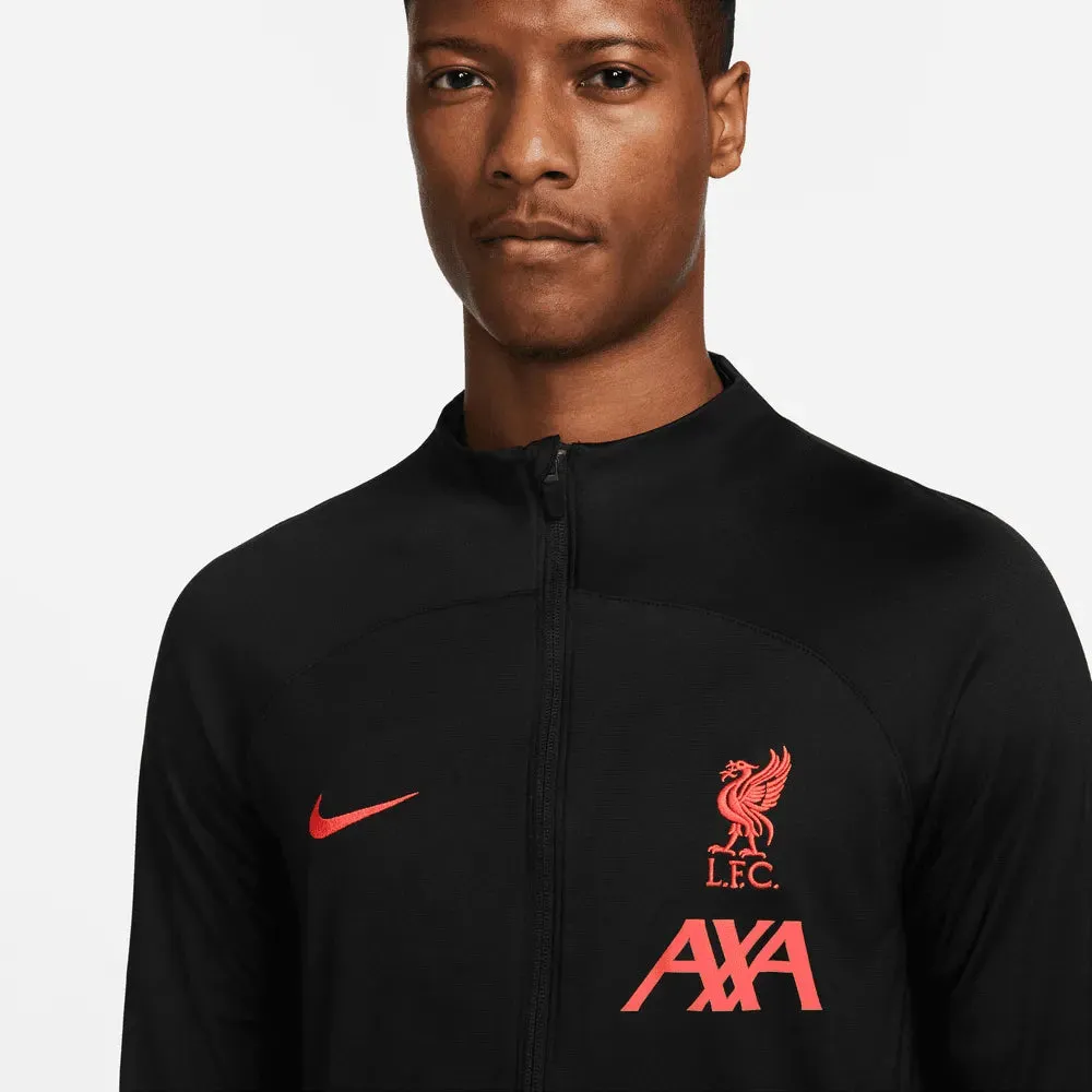 Nike 22-23 Liverpool Strike Track Jacket - Black-Siren Red