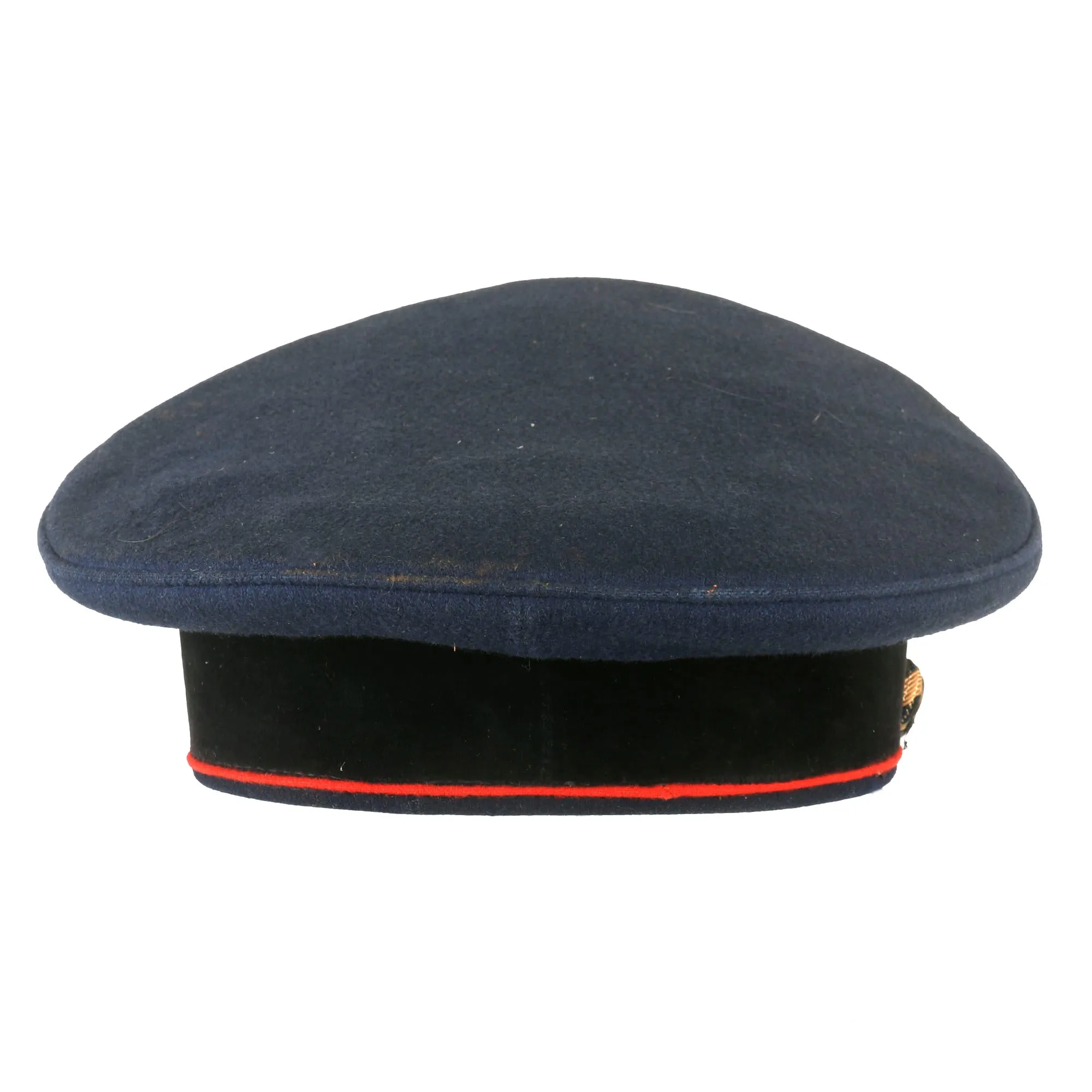 Original German WWII Named Deutsche Reichsbahn Railway Official’s Schirmmütze Visor Cap by Albert Kempf - Size 56