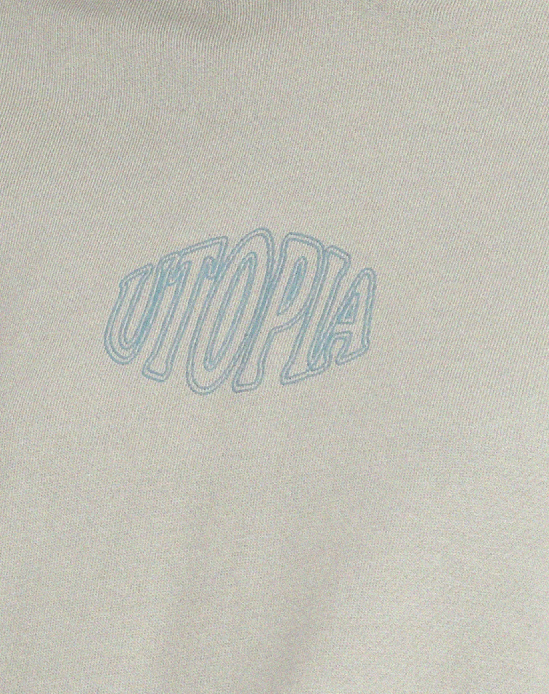 Oversize Hoodie in Surf Blue Utopia