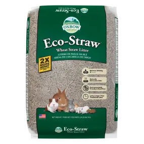 Oxbow Eco-Straw Litter for Small Animals 20lb