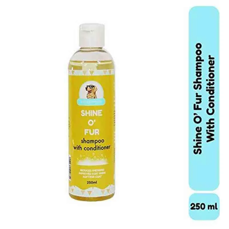 Papa Pawsome Shine O' Fur Shampoo with Conditioner for Dog