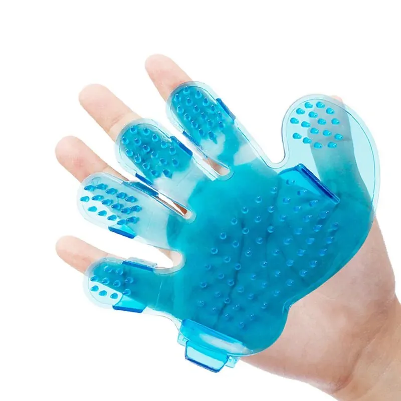 Pet Deshedding Brush Glove