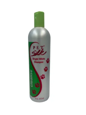 Pet Silk Bright White Shampoo 16oz