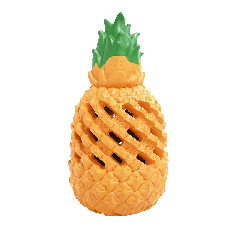 PETOPIA Ultra Tough Dog Toy Pawsome Pineapple Mini for Puppy Small Dogs