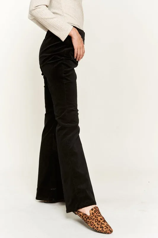 Plus Corduroy Flare Pants