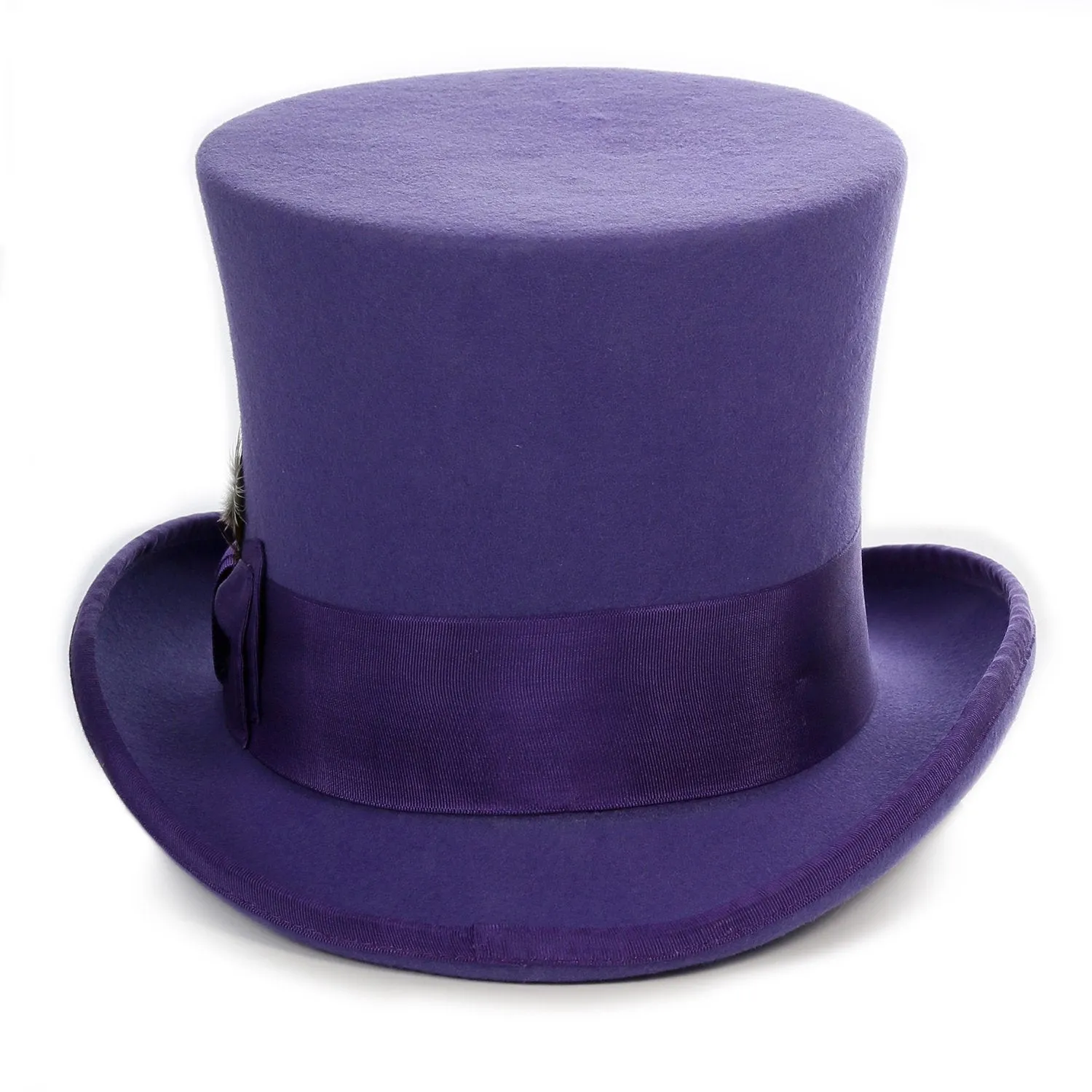 Premium Wool Ultra Violet Top Hat