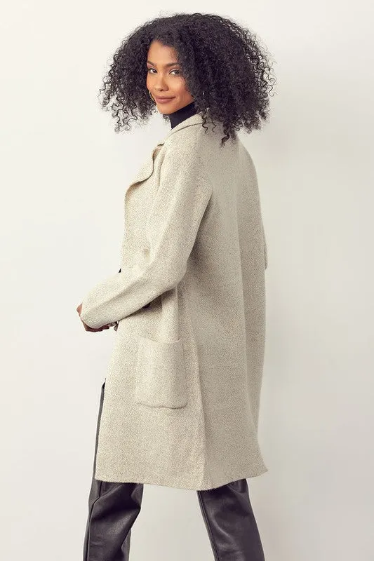 Pressing Matters Knit Coat