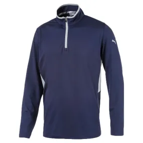 Puma Rotation 1/4 Zip Pullover - Peacoat